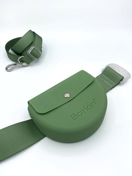 Pochette pour friandises pour chien - Vert Sage - Barkin