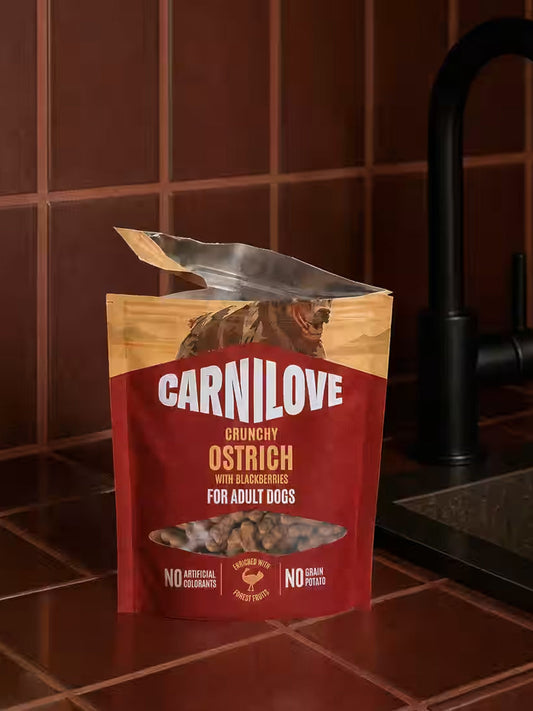 Friandises Crunchy Snack - Autruche et Mûres - Carnilove