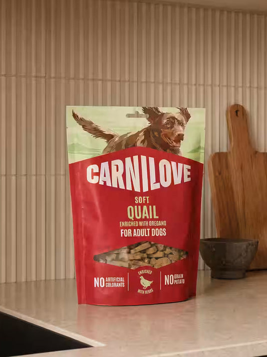 Friandises Soft Snack - Caille et Origan - Carnilove