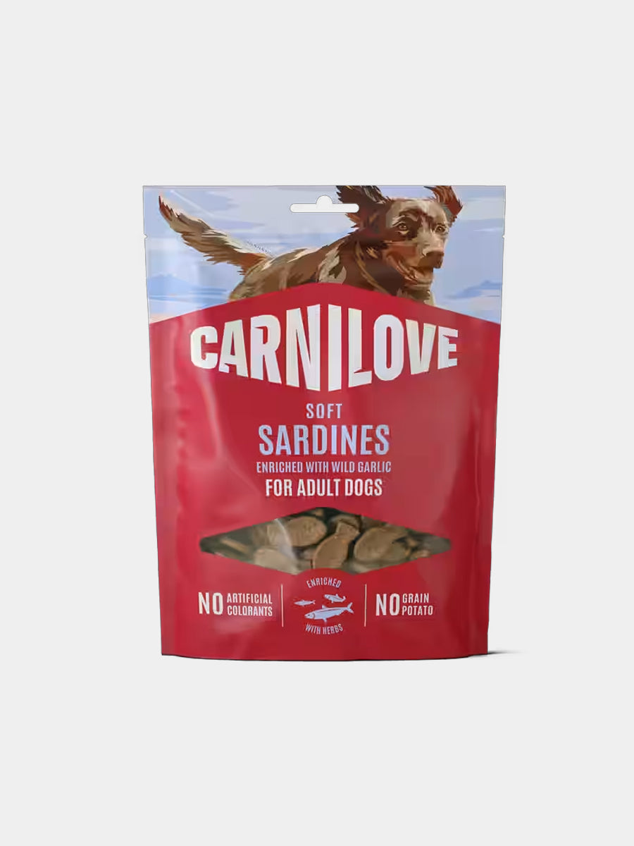 Friandises Soft Snack - Sardines et Ail des ours - Carnilove