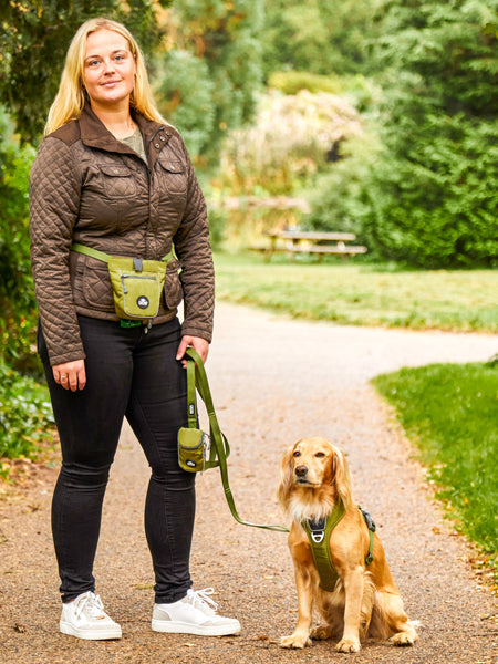 Pochette à friandises pour chien - Go Explore Vert - Dog Copenhagen