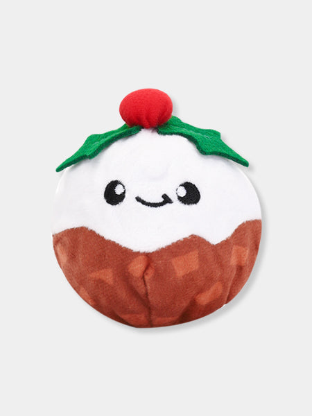 Balle en peluche pour chien - Pudding de noël - HugSmart