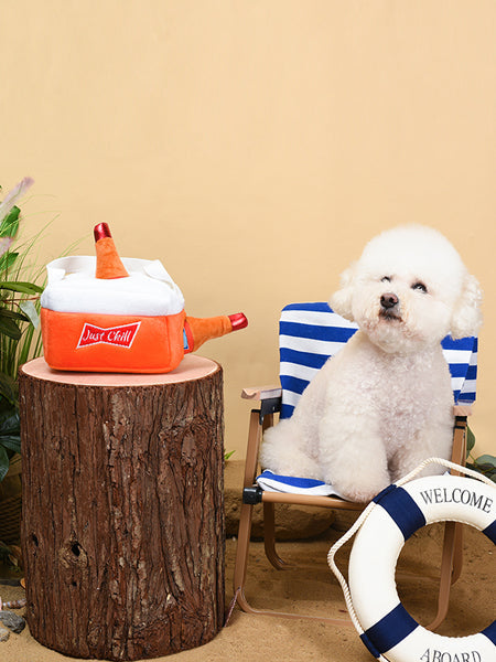Jouet interactif pour chien - Glacière de bière Barkweizer 🍺 - HugSmart