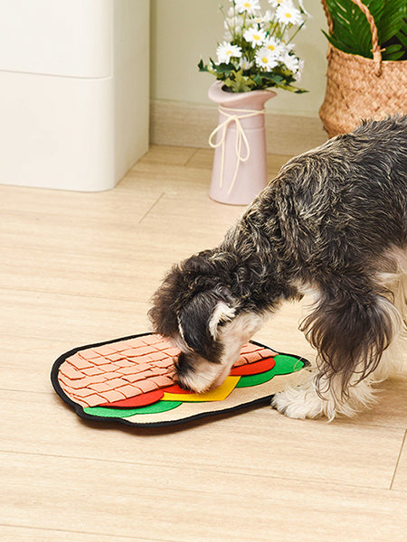Tapis de fouille pour chien et chat - Hamburger 🍔 - HugSmart