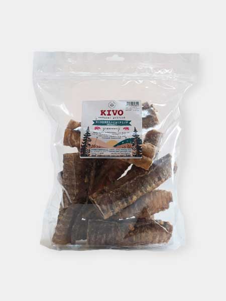 Trachée de Boeuf à mâcher pour chien - Kivo Petfood