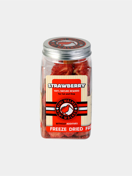 Friandises naturelles pour chien et chat - Fraise - Kiwi Walker