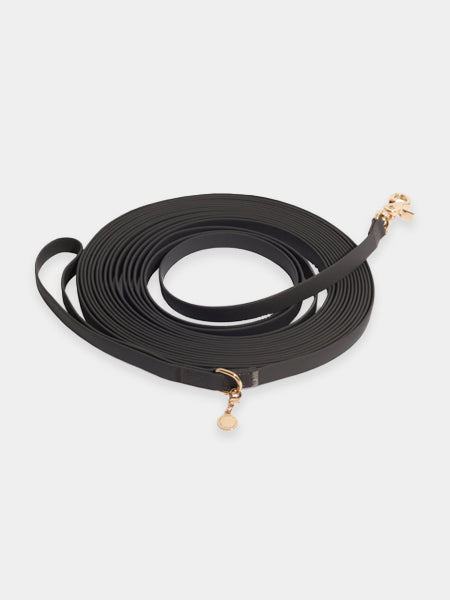 Longe waterproof d'éducation pour chien - Noir - Shop Sunny Tails
