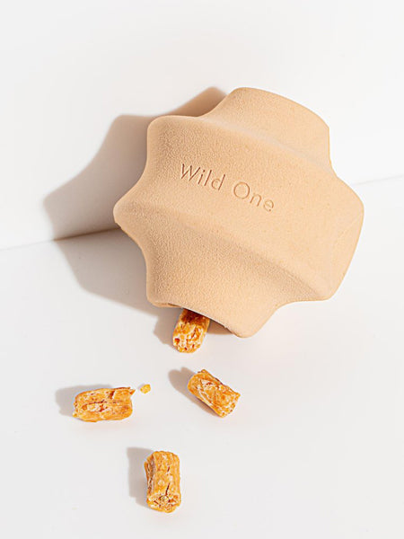 Balle Twist Toss pour chien - Beige - Wild One