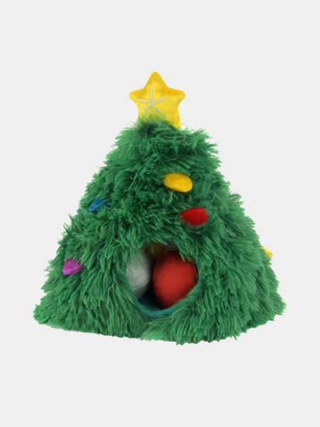 Jouet interactif en peluche pour chien