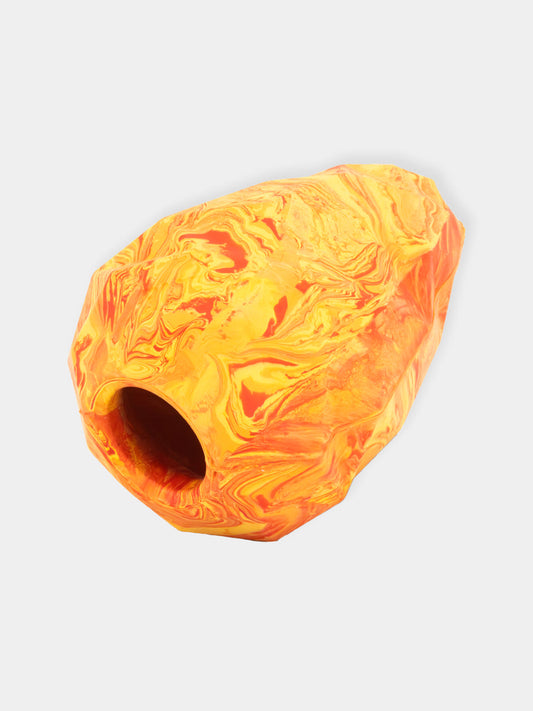 Jouet pour chien - Gnawt a Cone - Salamander orange