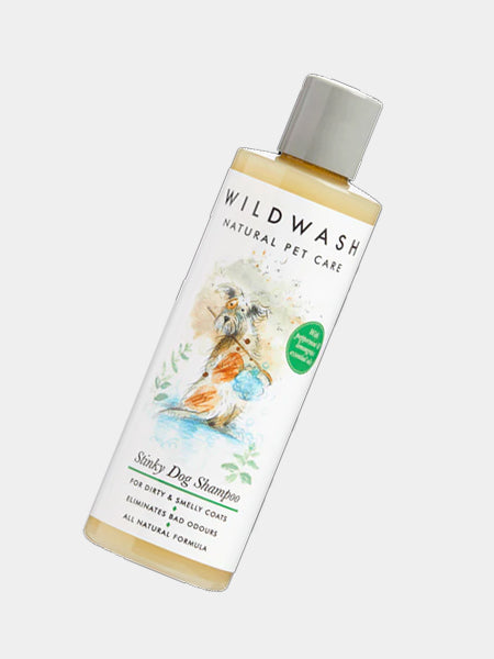 Shampoing pour chien Désodorisant - Stinky Dog - Menthe et citronnelle - Wildwash