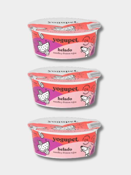 Glace au yaourt pour chien