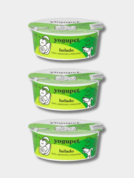Glace au yaourt pour chien