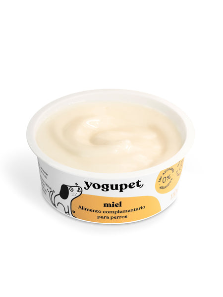 Yaourt sans lactose pour chien - Miel 🍯 - Yogupet