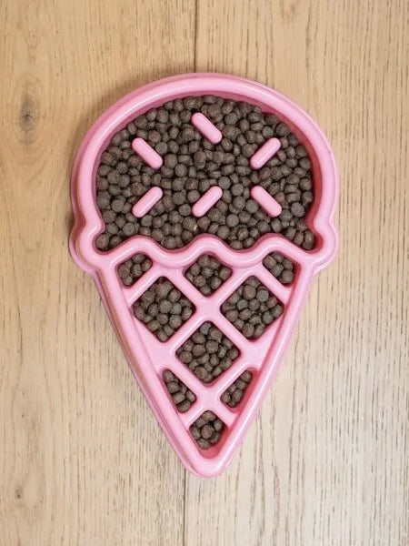 Gamelle anti-glouton en forme de Glace 🍦 - Happy Bowl Zippy Paws