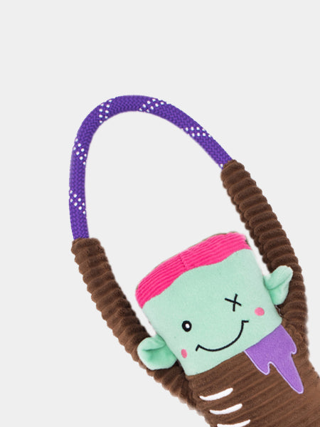 Peluche Halloween pour chien - Zombie RopeTugz 🧟 - Zippy Paws