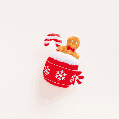 Peluche de Noël pour chien