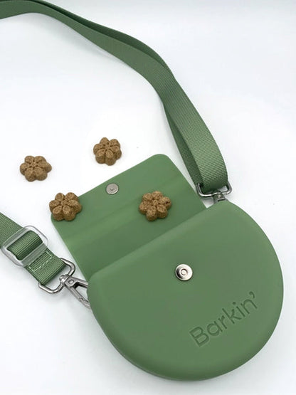 Pochette pour friandises pour chien - Vert Sage - Barkin