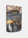 Topping avec bouillon pour chien - agneau et petits pois - 100 % d’ingrédients naturels, Sans additifs, céréales ni gluten