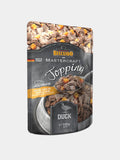 Topping avec bouillon pour chien - canard et patate douce - 100 % d’ingrédients naturels, Sans additifs, céréales ni gluten