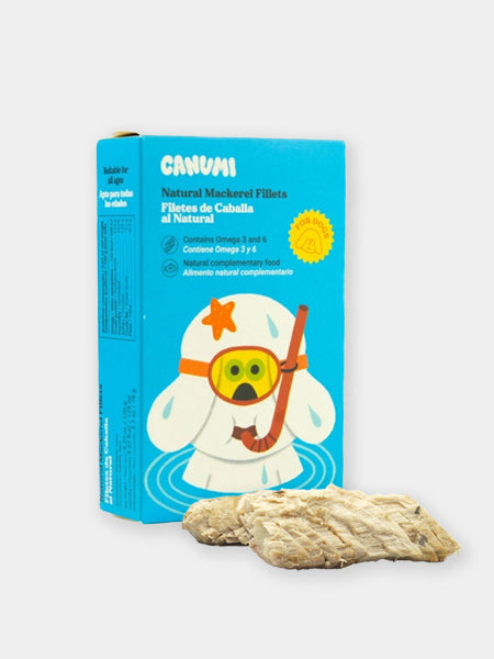 Filets de Maquereau au naturel pour chien