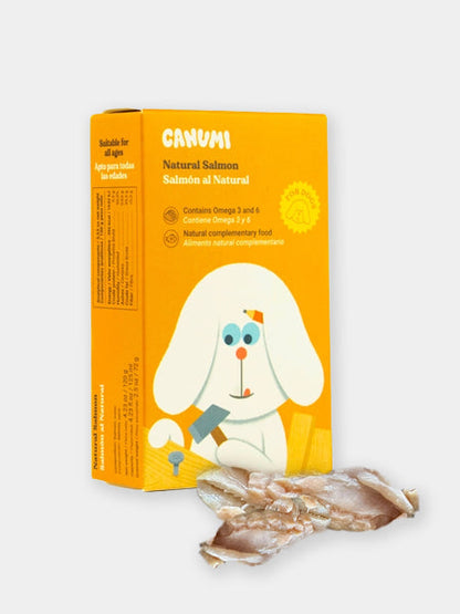 Saumon au naturel pour chien - Canumi