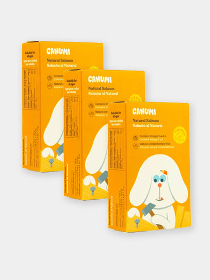 Saumon au naturel pour chien - Canumi
