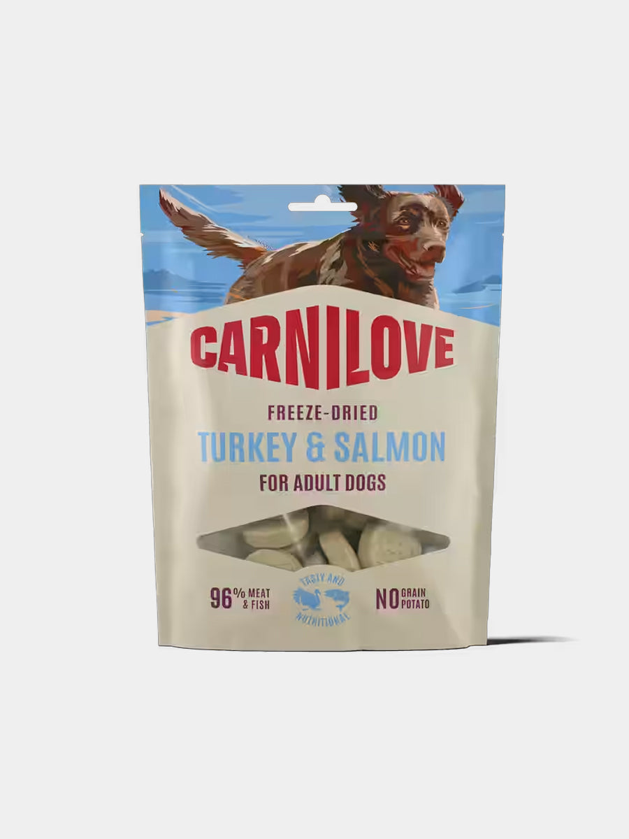 Friandises Freeze-Dried - Dinde 🦃 et Saumon 🐟 - Carnilove