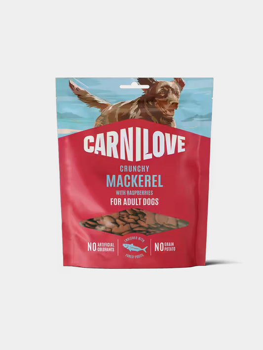 Friandises Crunchy Snack - Maquereau et Framboises - Carnilove