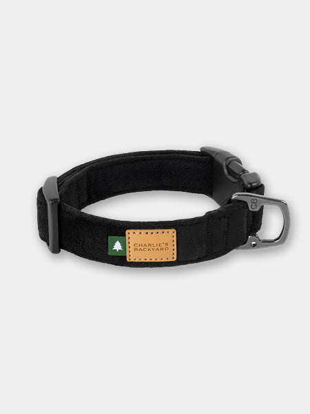 Collier pour chien - Town - Noir - Charlie's Backyard