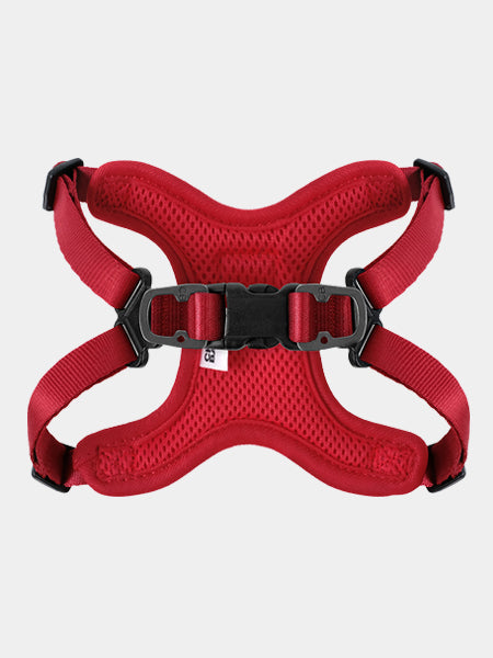 Harnais pour chien Confort Charlie's Backyard - Rouge