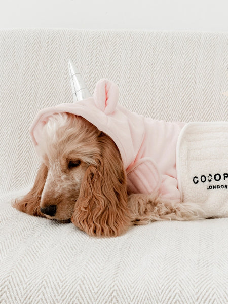Peignoir de séchage pour chien - Pupicorn 🦄 - Cocopup London