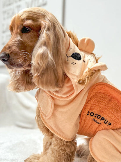 Peignoir de séchage pour chien - Lion 🦁 - Cocopup London