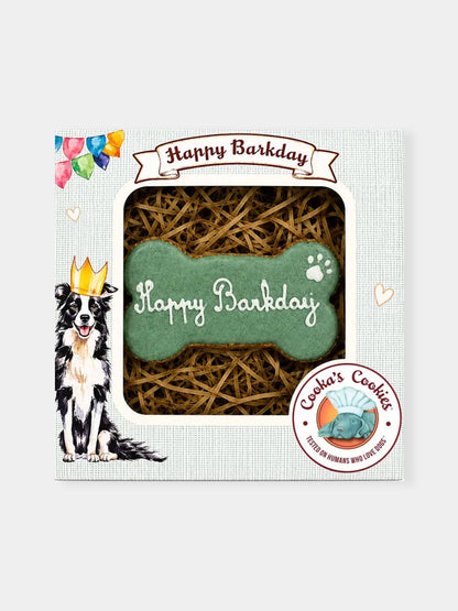 Gâteau d'anniversaire pour chien Happy Barkday – Cooka's Cookies