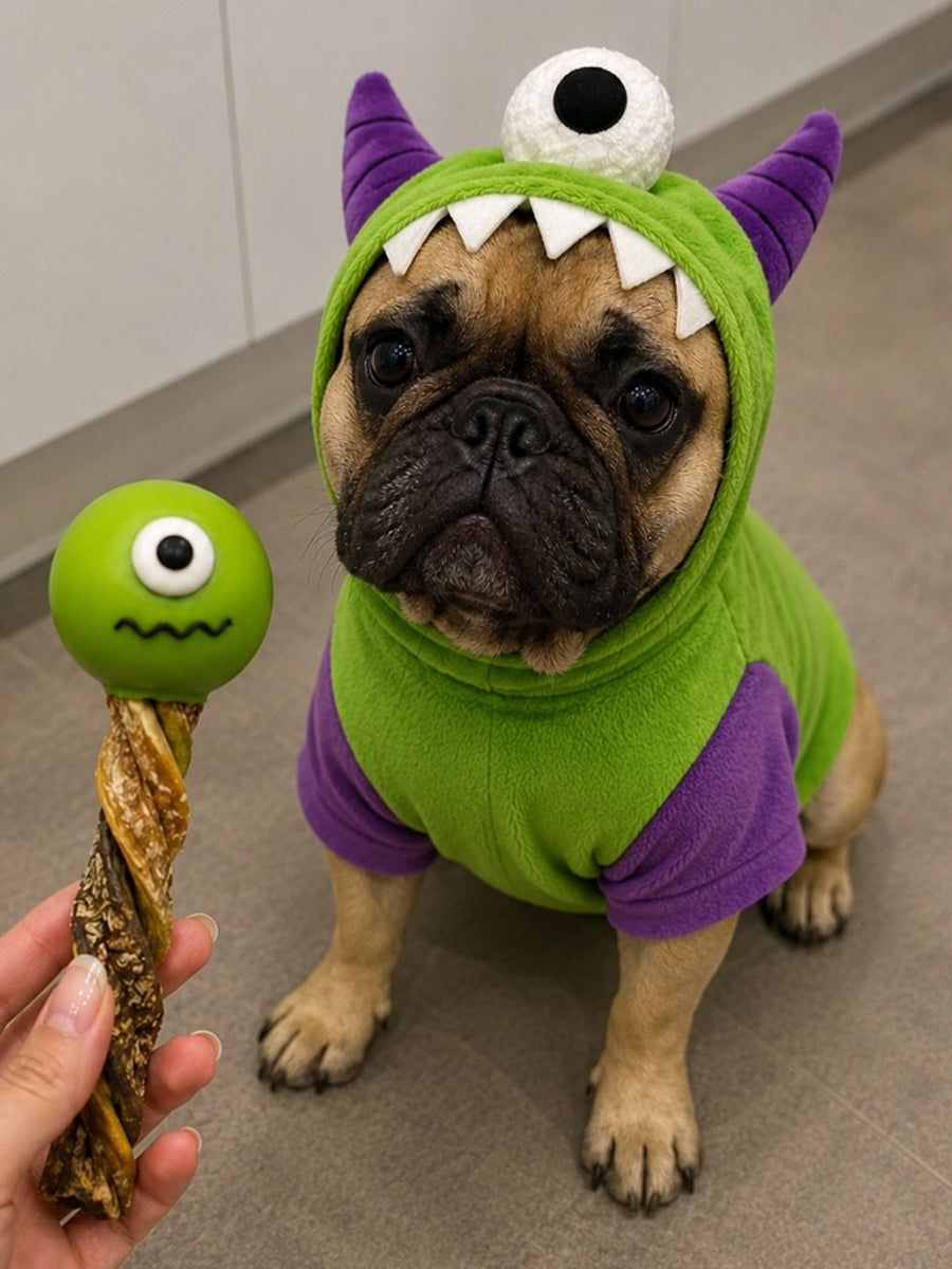 Biscuits d'halloween pour chien - Monster Pop 👽 - Cooka's Cookies