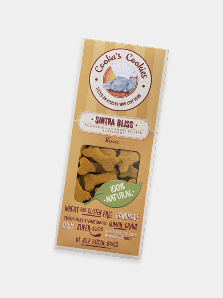 Biscuits curcuma & patate douce pour chien