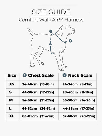 Harnais Marron pour chien - Comfort Walk Air 3.0 - DOG Copenhagen