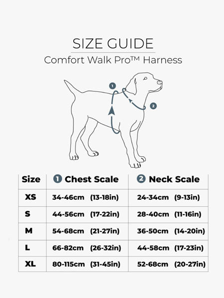 Harnais Rouge pour chien - Comfort Walk Pro 3.0 - DOG Copenhagen