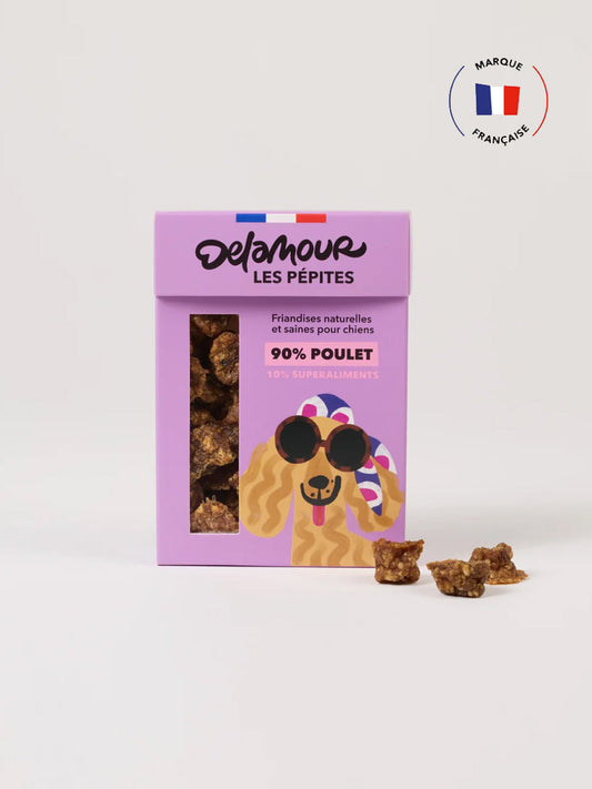 Friandises pour chien - Les Pépites au Poulet 🐓 - Delamour