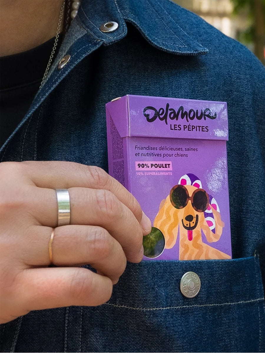 Friandises pour chien - Les Pépites au Poulet 🐓 - Delamour