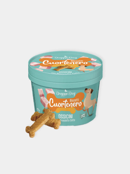 Biscuits artisanaux pour chien - Biscotti au Jambon 🐖 - DoggyeBag