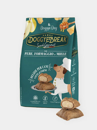 Biscuits artisanaux pour chien - doggyebreak - poire et miel - Recette Poire et Miel, avec fromage, Ingrédients de qualité humaine