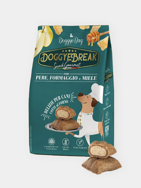 Biscuits artisanaux pour chien - DoggyeBreak - Poire 🍐 et Miel 🍯
