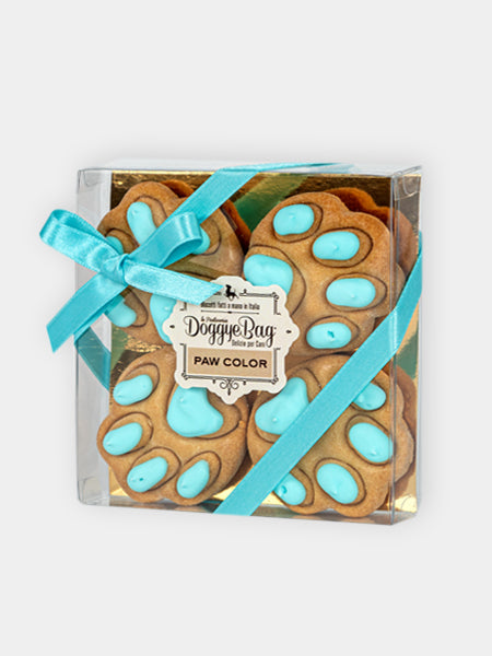 Gâteau pour chien - Paw 🐾🩵 Bleu - Doggye Bag