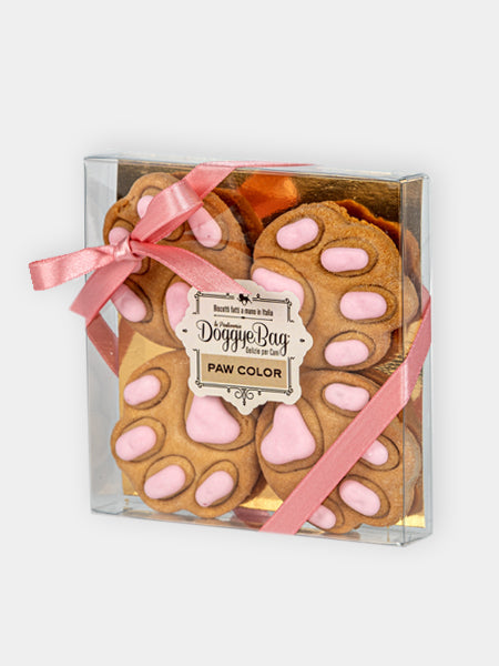 Gâteau pour chien - Paw 🐾🩷 Rose - Doggye Bag