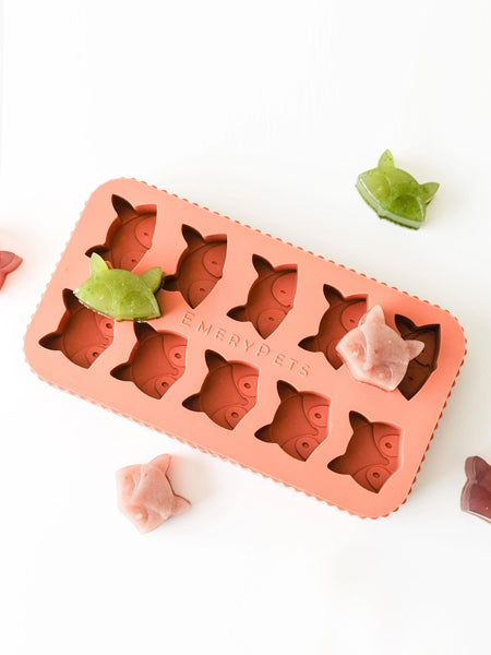 Moule en silicone pour friandises - Renard et Raton laveur - EmeryPets