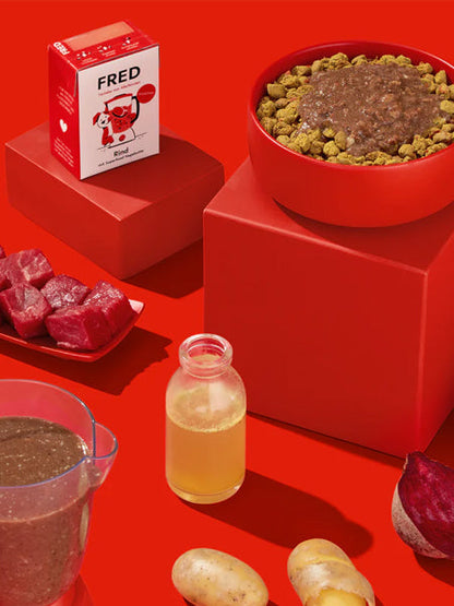 Topping Smoothie pour chien - Boeuf 🐂 - Fred & Felia