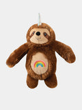 Peluche pour chien - slothicorn tatoué - Design tatoué, coloré et fun, Squeaker intégré, Doudou pour le canapé comme pour le jeu