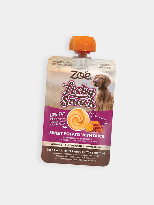 Licky Snack - Pâtée à lécher pour chien Canard 🦆 et Patate Douce 🍠