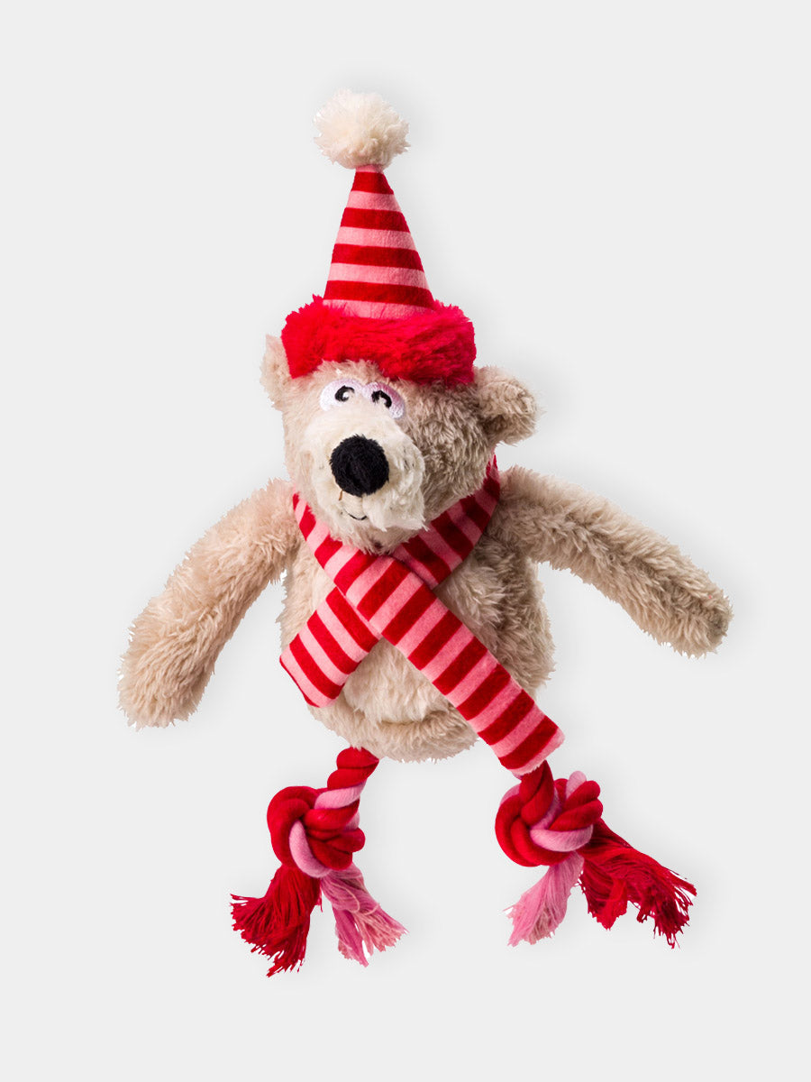 Peluche de Noël pour chien